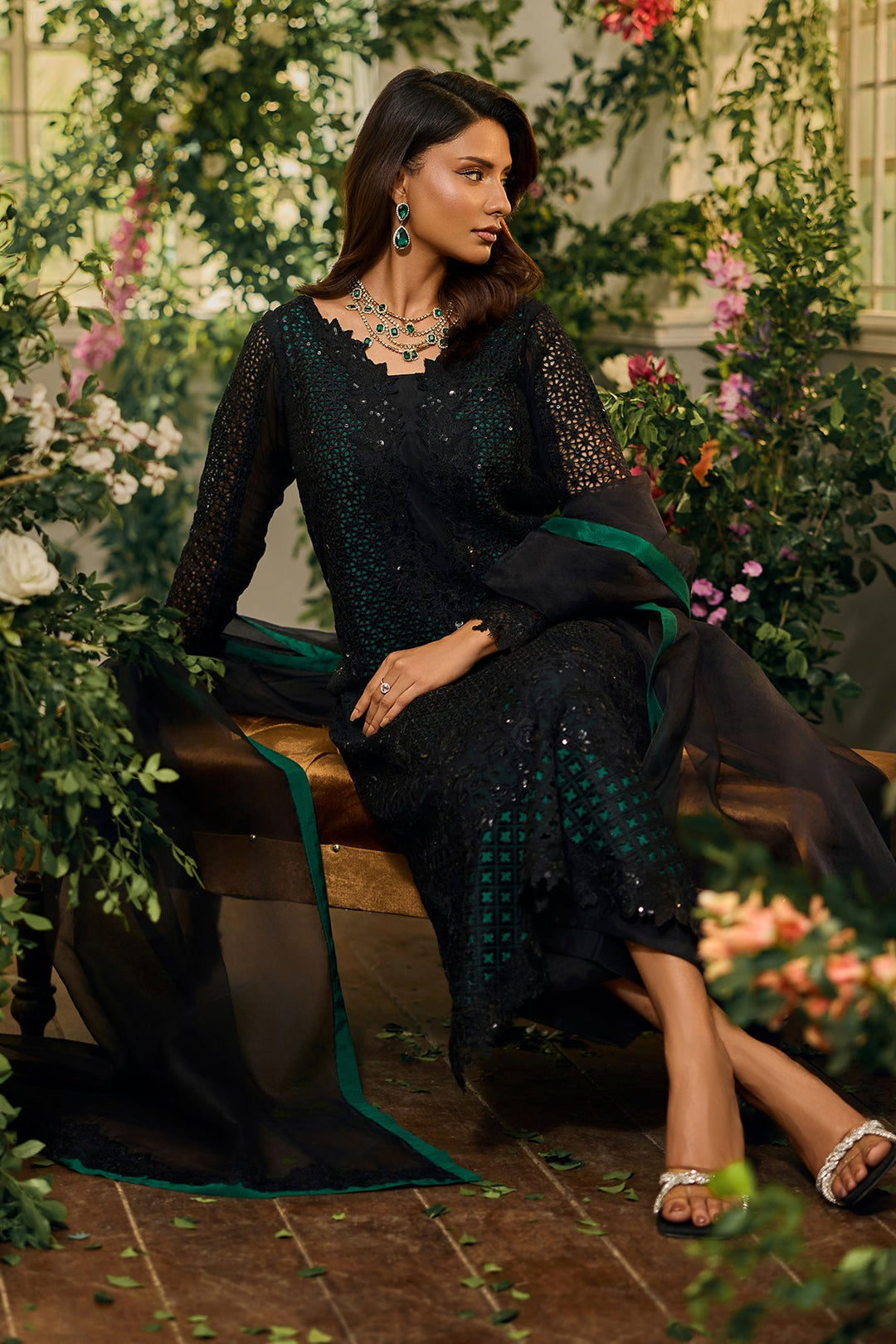 3-PC Unstitched Luxury Collection