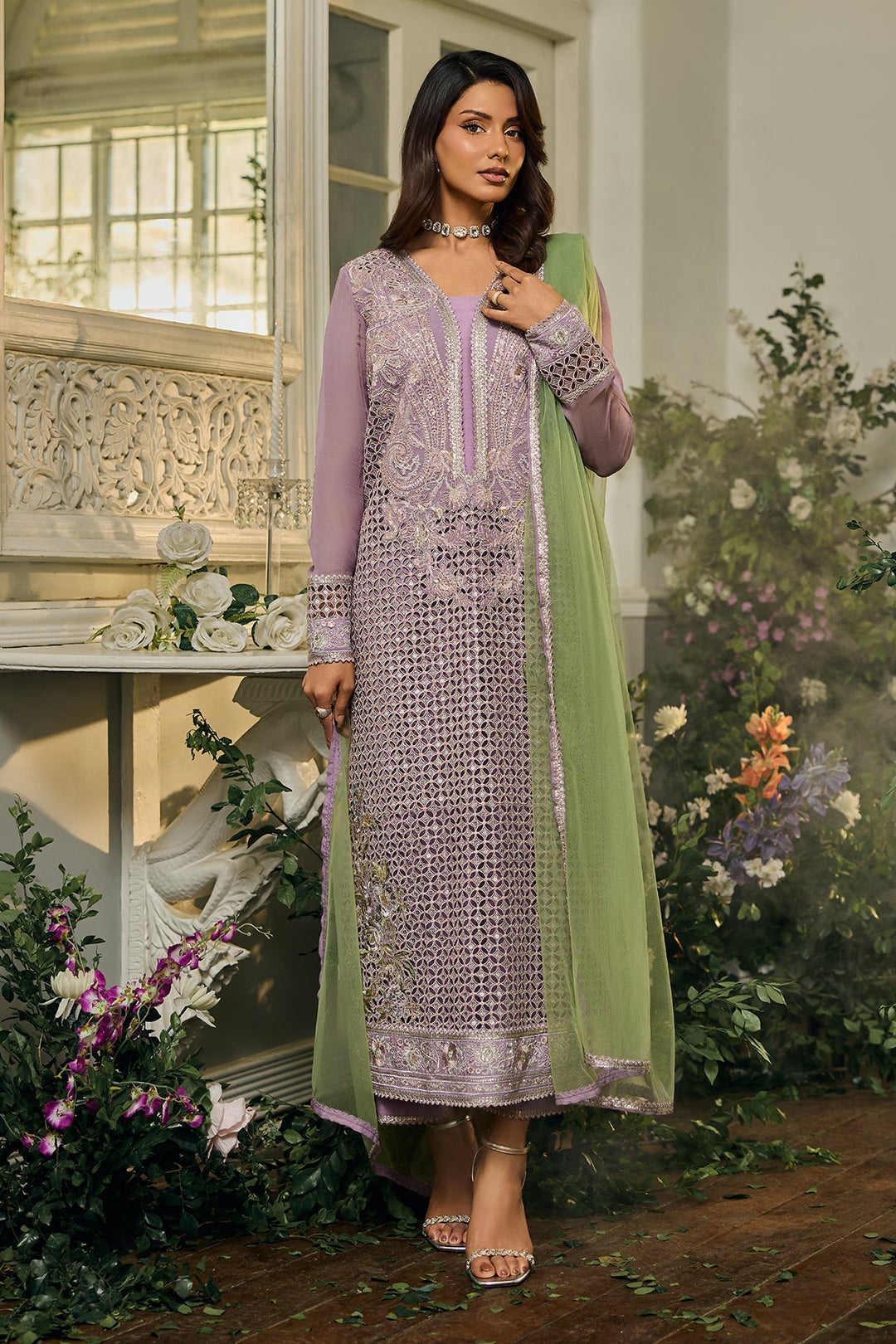 3-PC Unstitched Luxury Collection