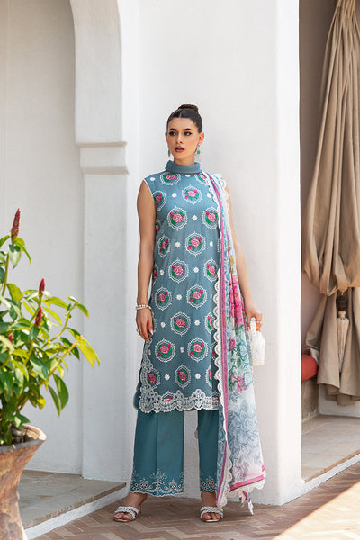 Saira Rizwan luxury lawn Amal SR-09