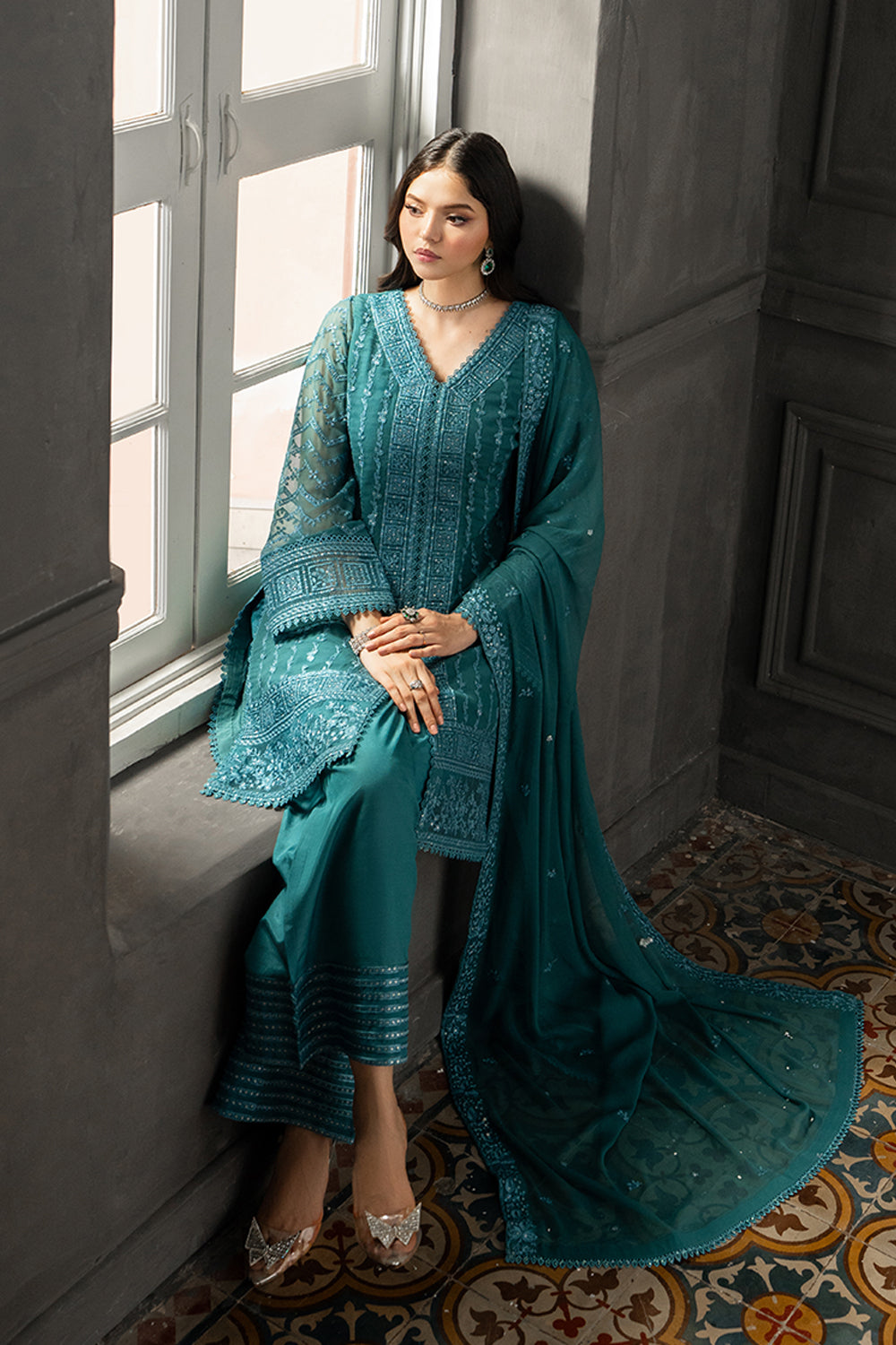 Embroidered 3pcs