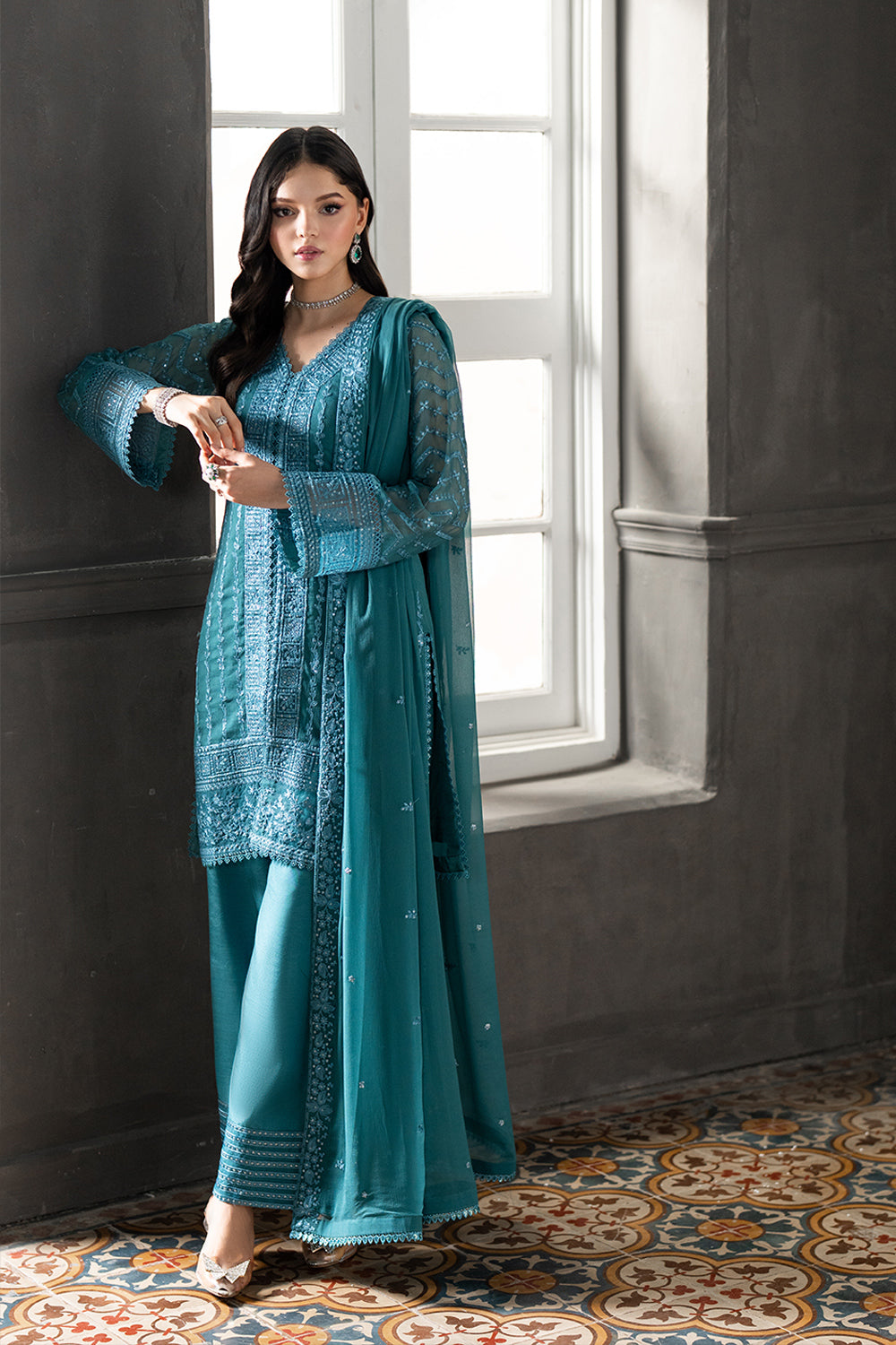 Embroidered 3pcs