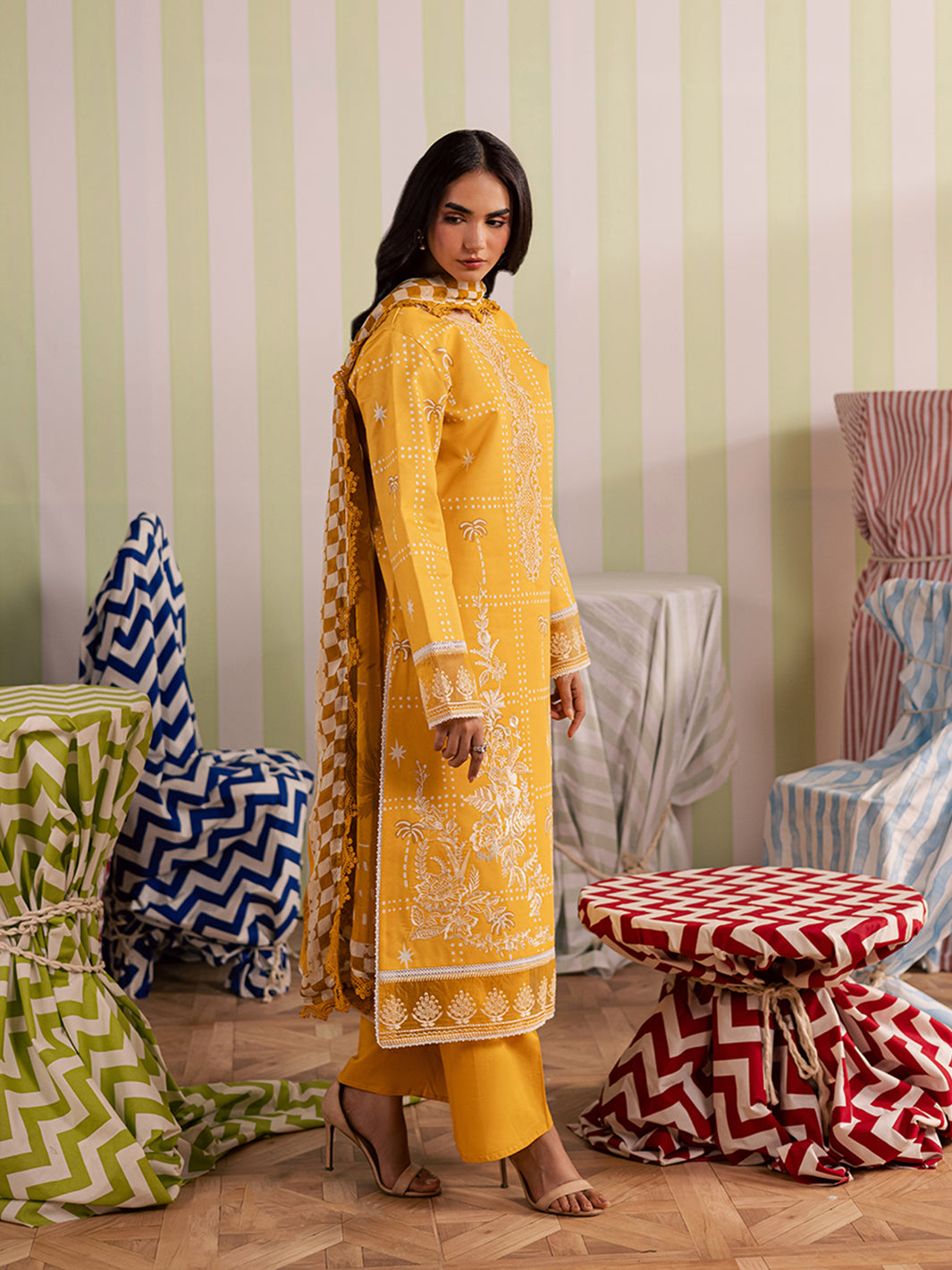 jahaan 3 PC lawn