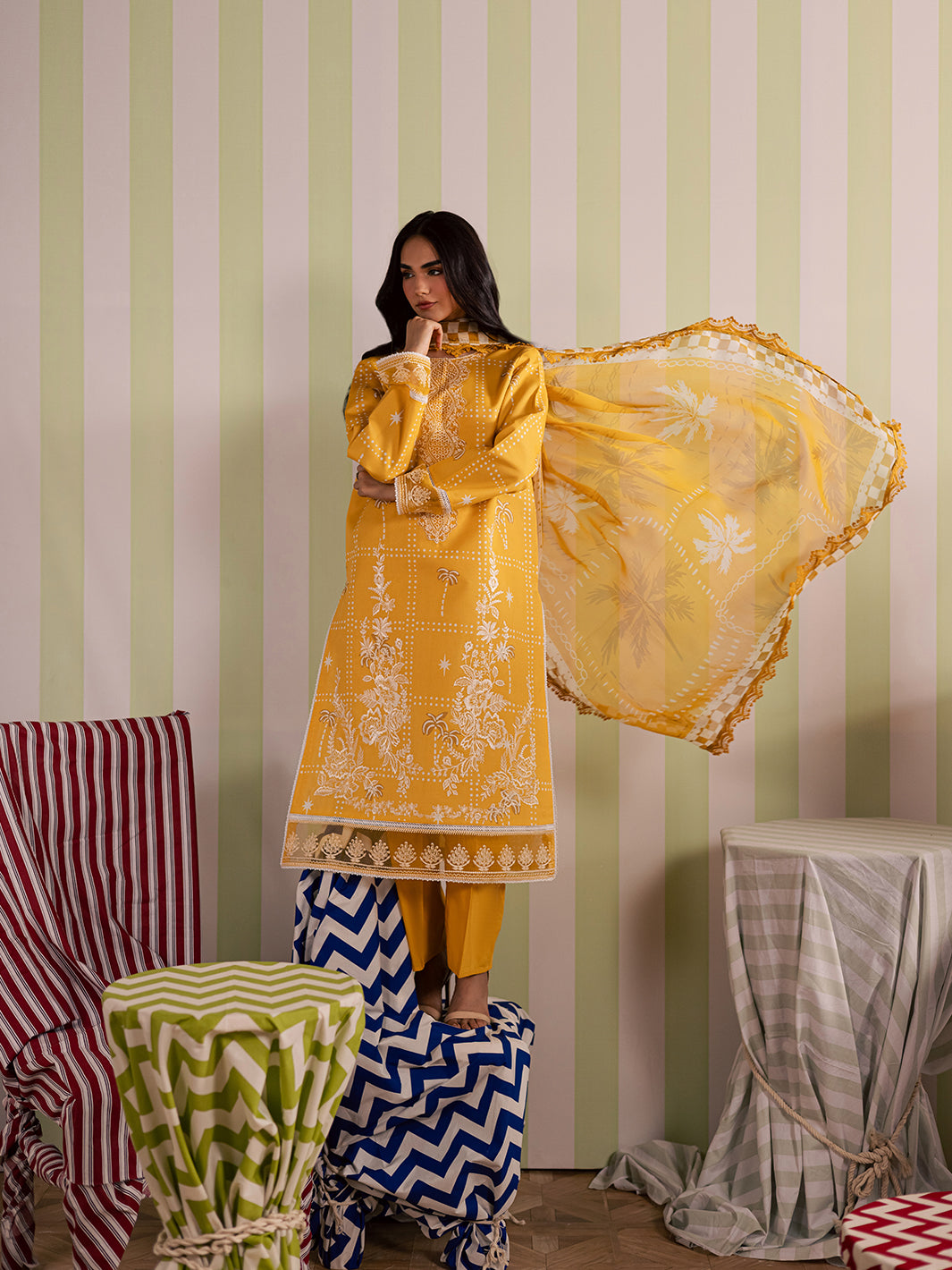 jahaan 3 PC lawn