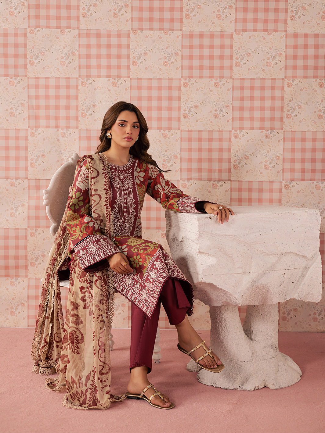 jahaan 3 PC lawn