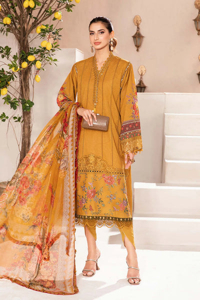 3 PIECE UNSTITCHED PRINTED SUIT MPT-2202-A