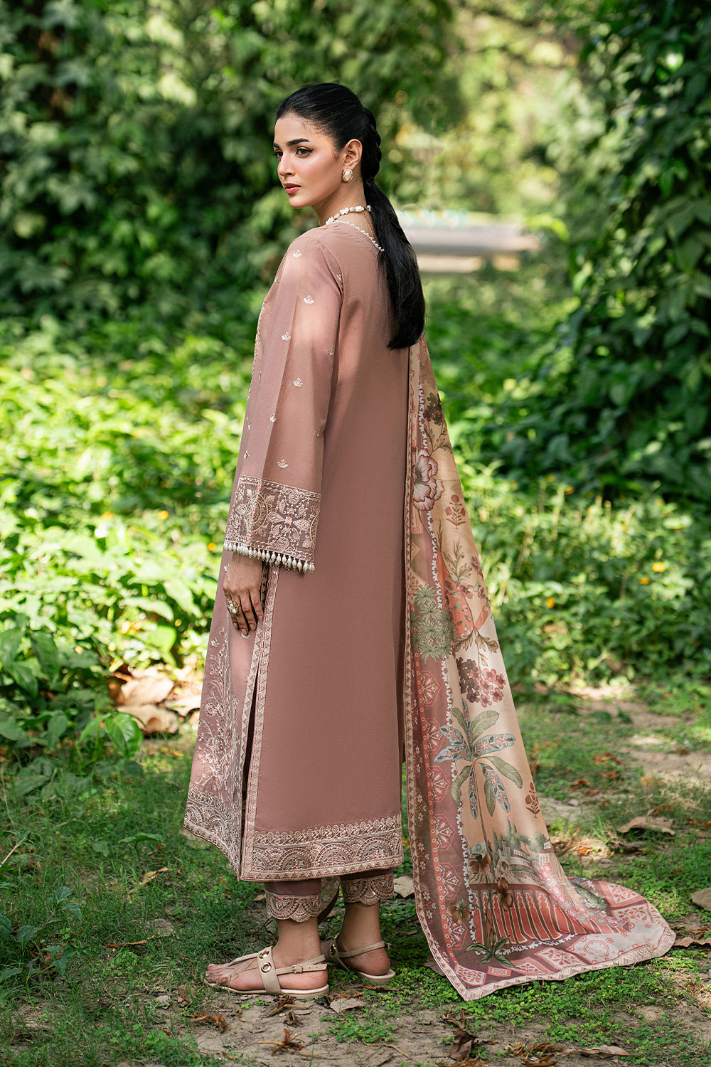 Luxury Unstitched Lawn