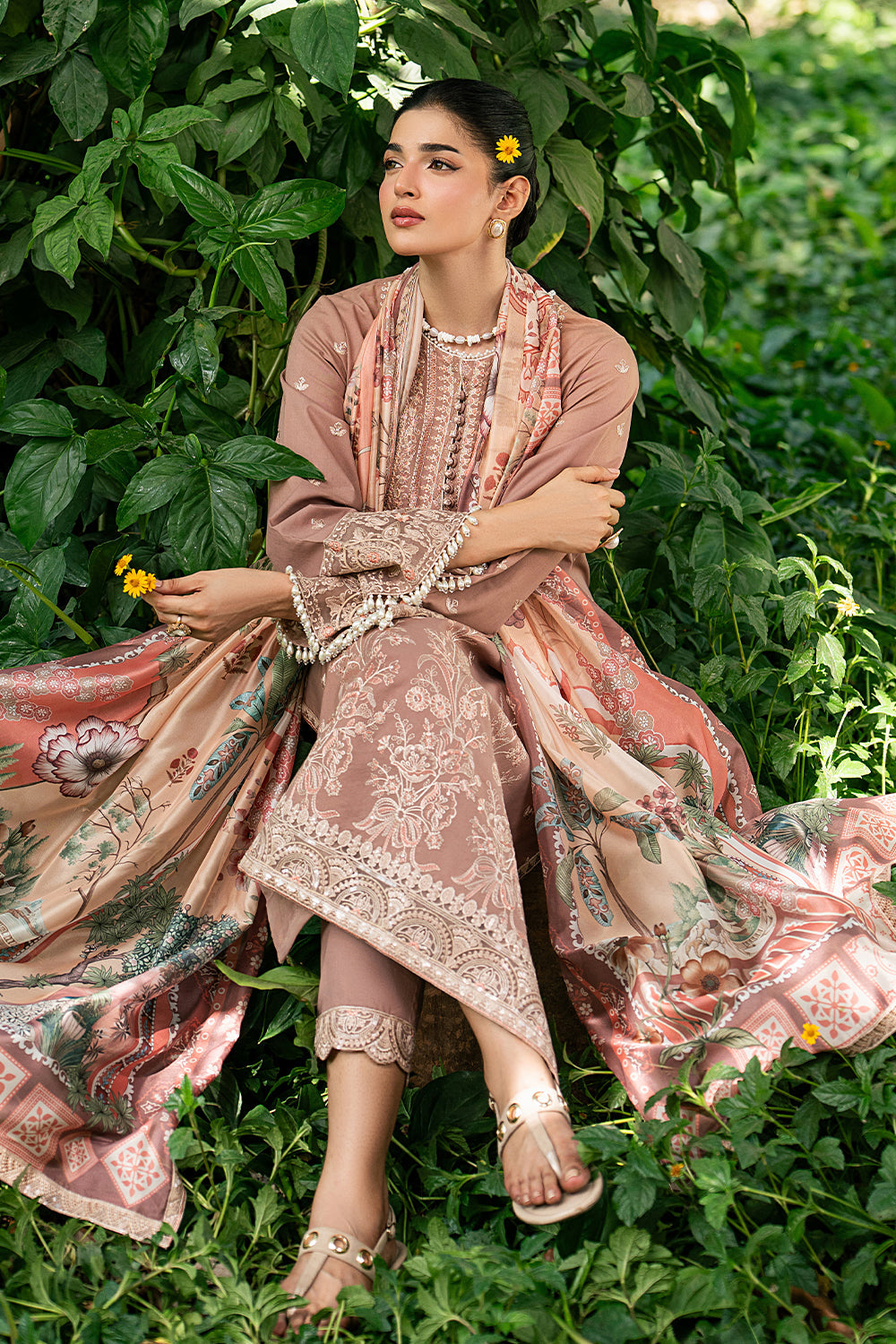 Luxury Unstitched Lawn