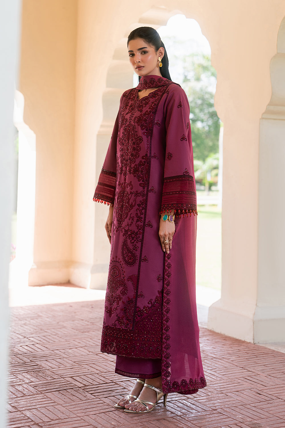 Luxury Unstitched Lawn