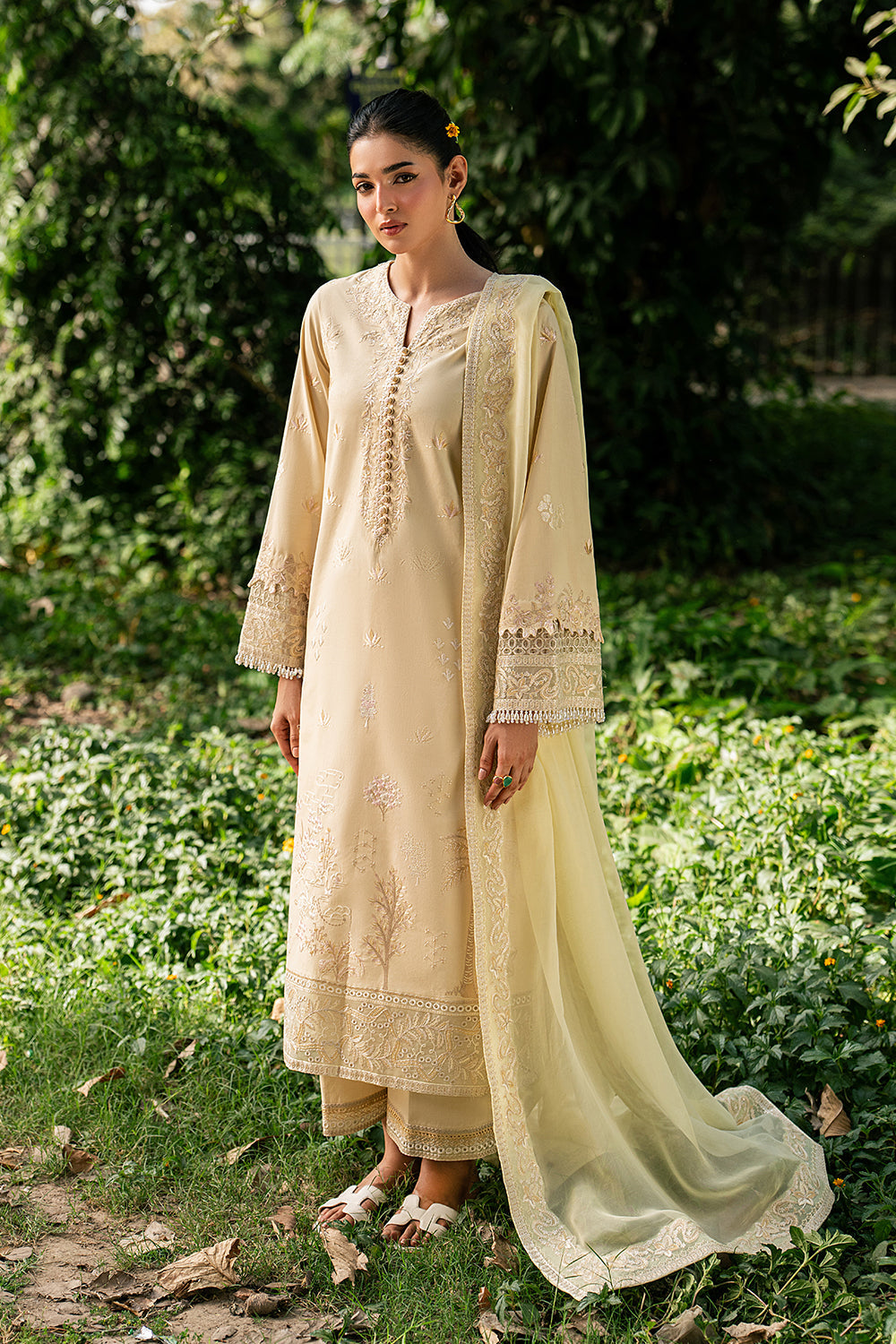 Luxury Unstitched Lawn
