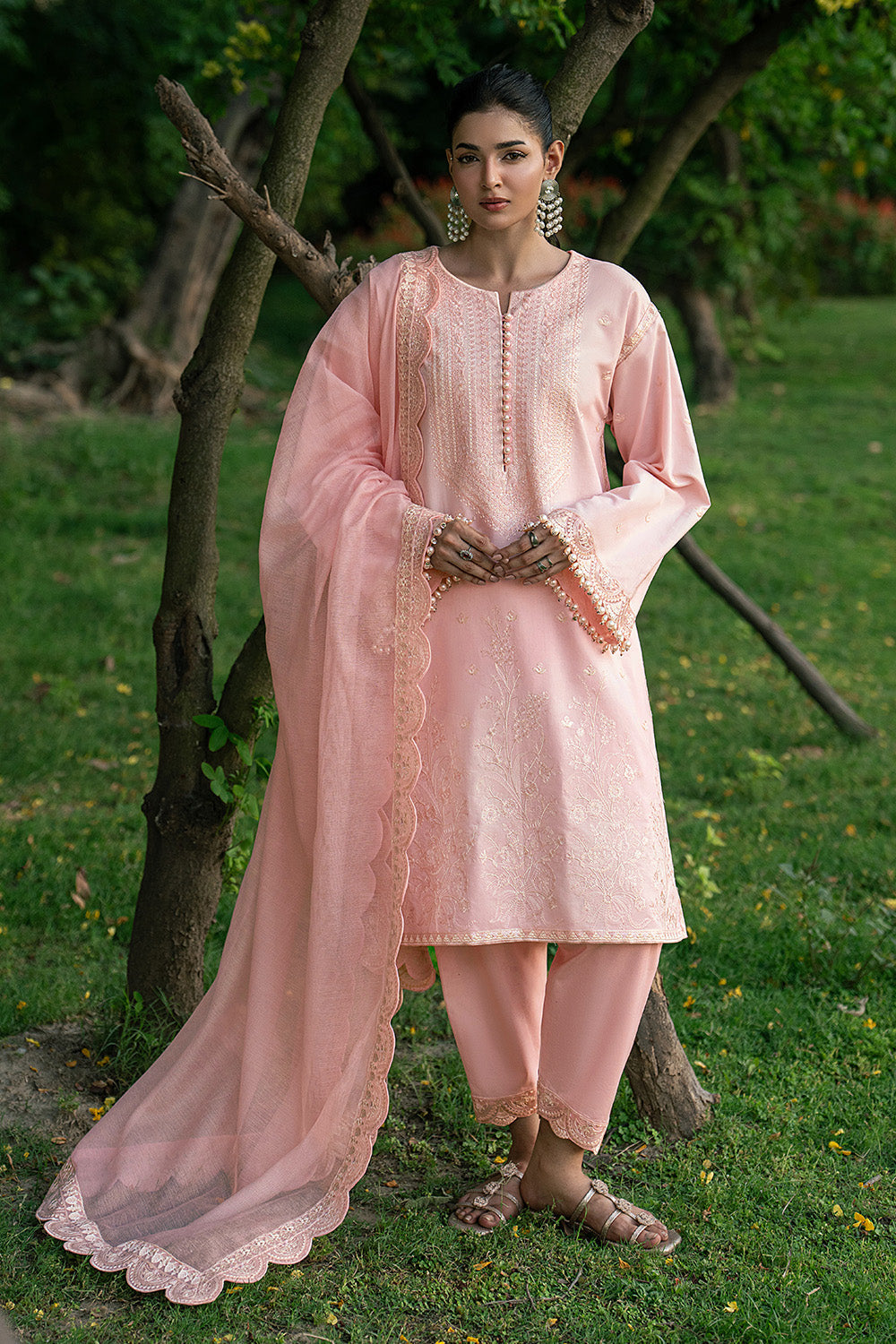 Luxury Unstitched Lawn