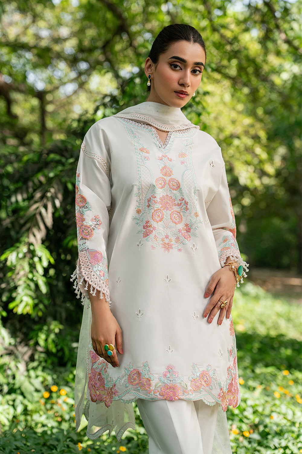 Luxury Unstitched Lawn