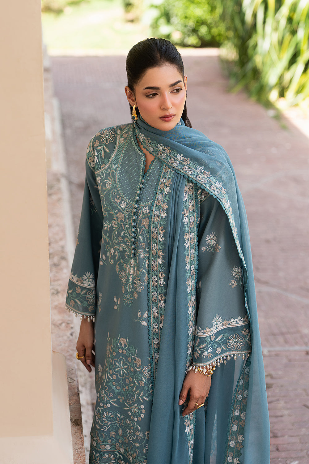 Luxury Unstitched Lawn