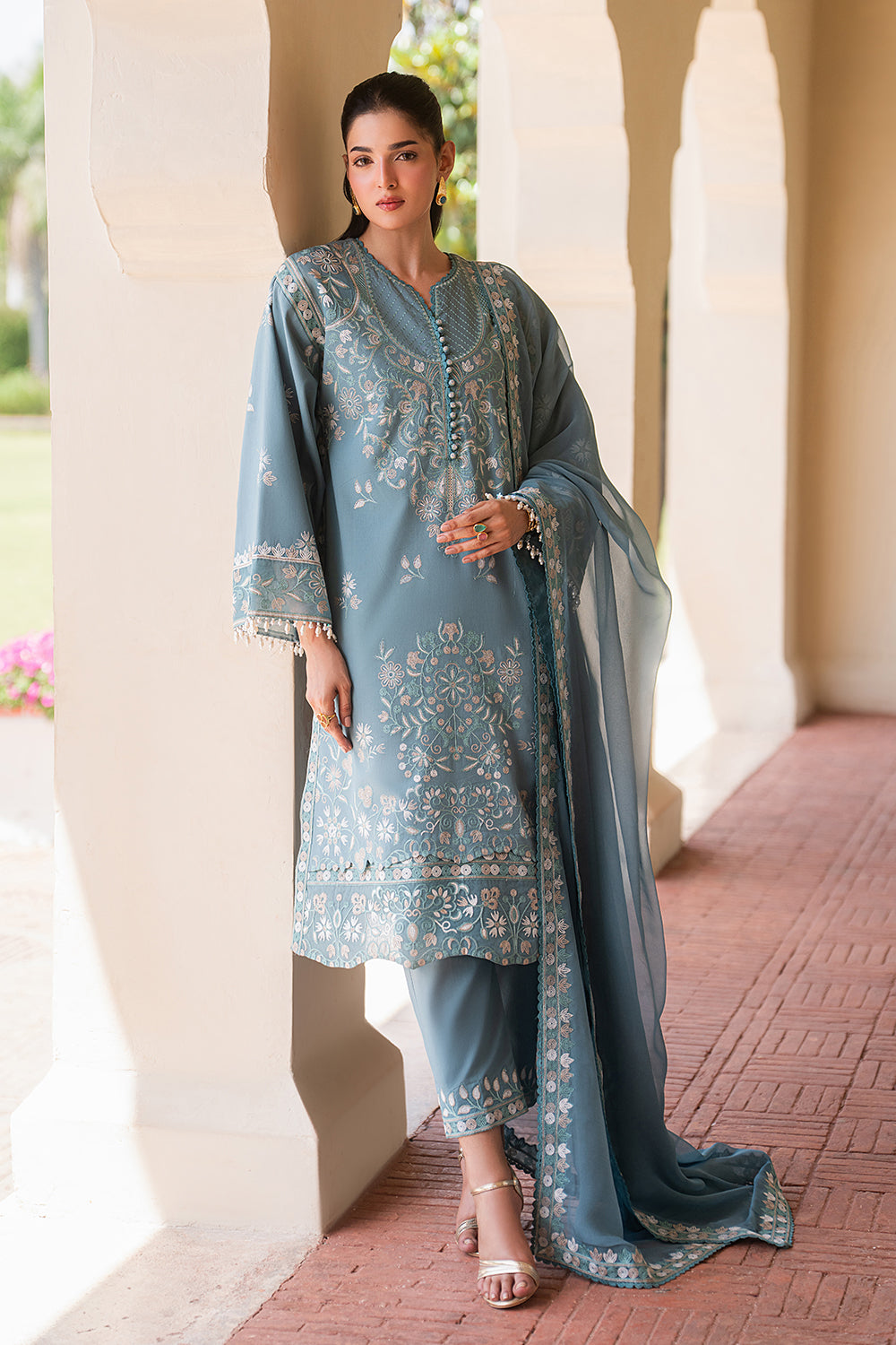 Luxury Unstitched Lawn