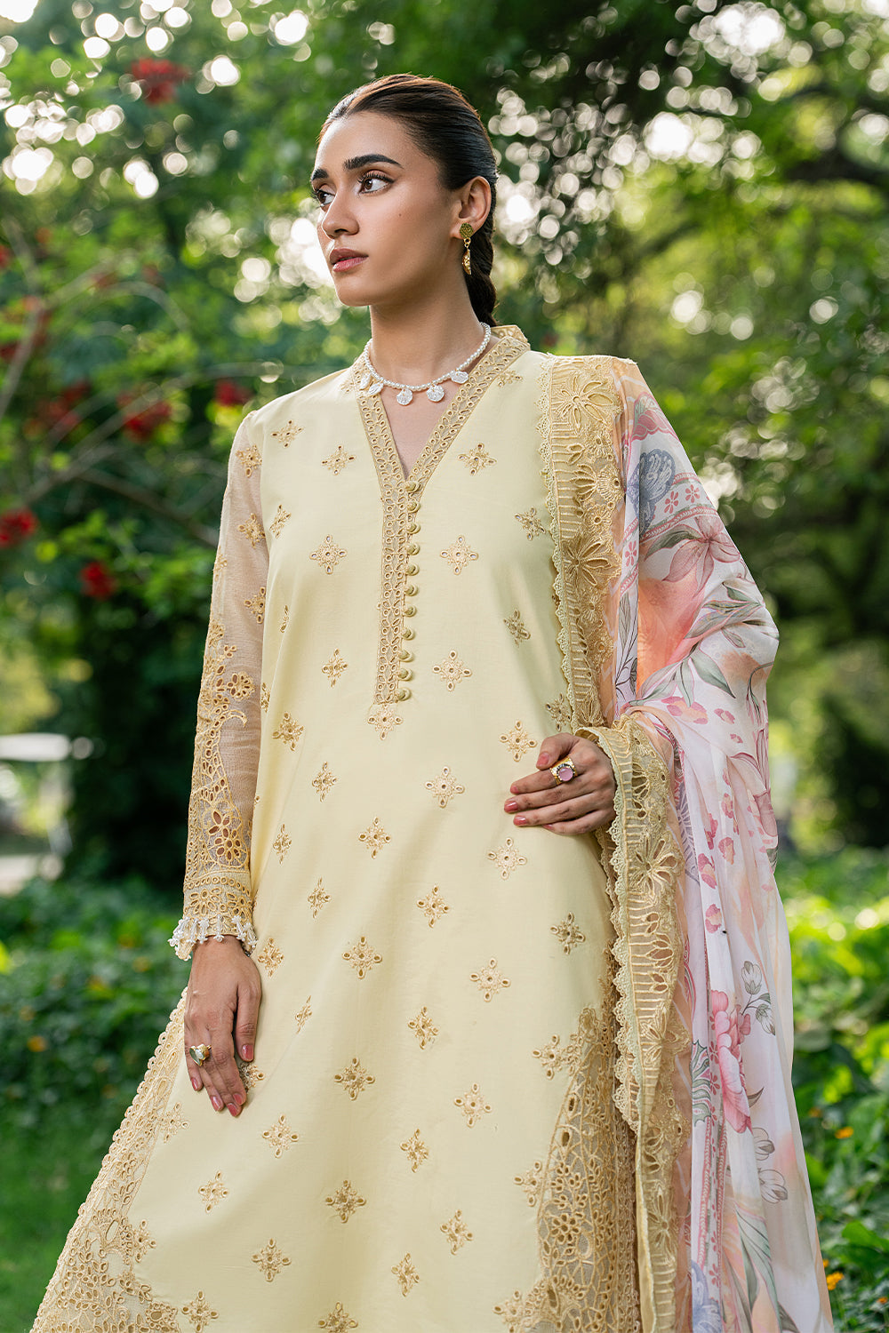Luxury Unstitched Lawn