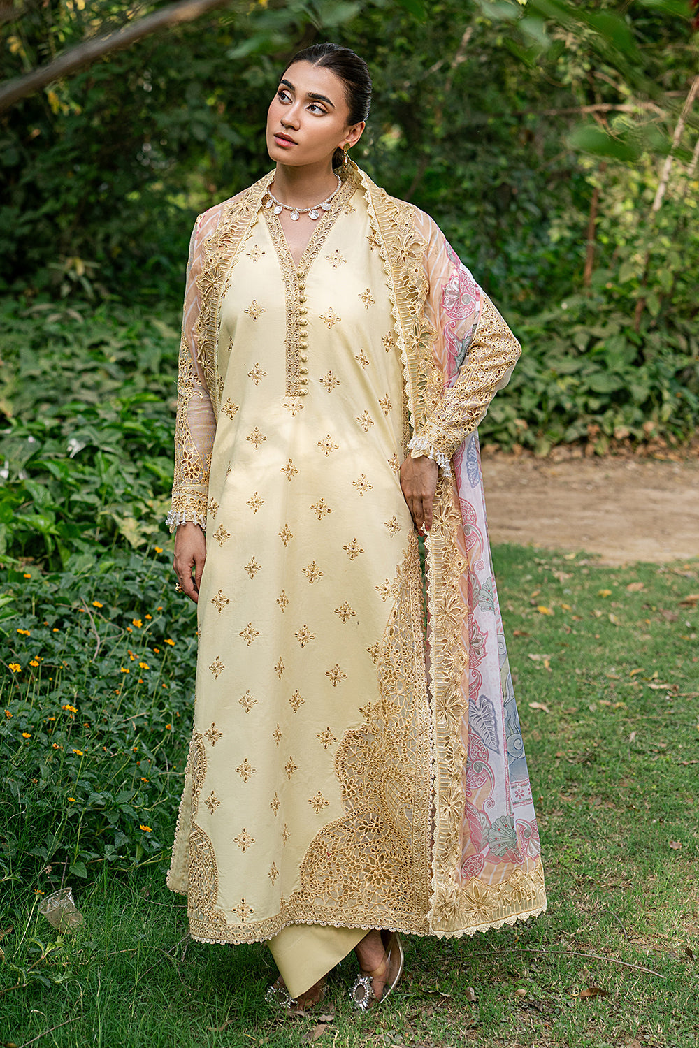 Luxury Unstitched Lawn