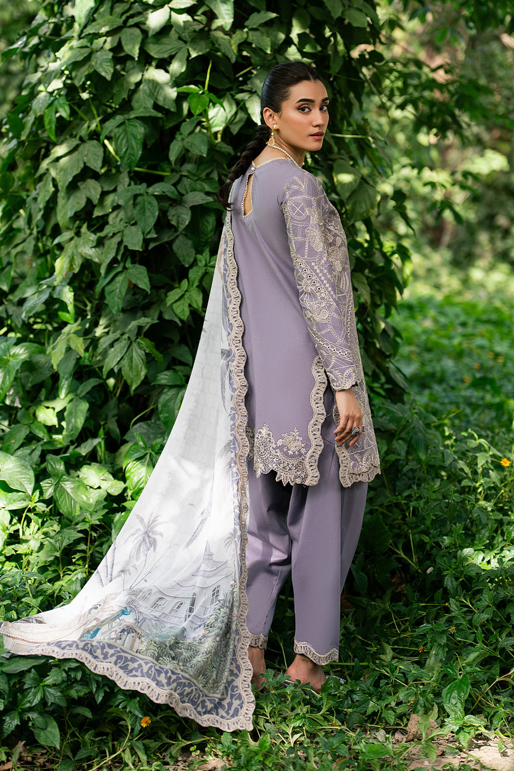 Luxury Unstitched Lawn