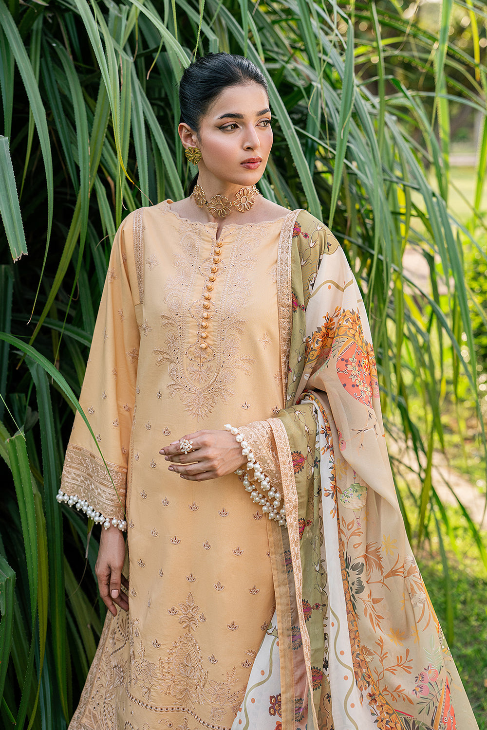 Luxury Unstitched Lawn