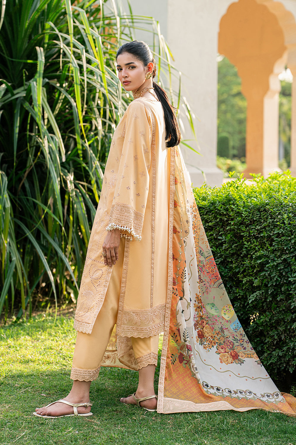 Luxury Unstitched Lawn