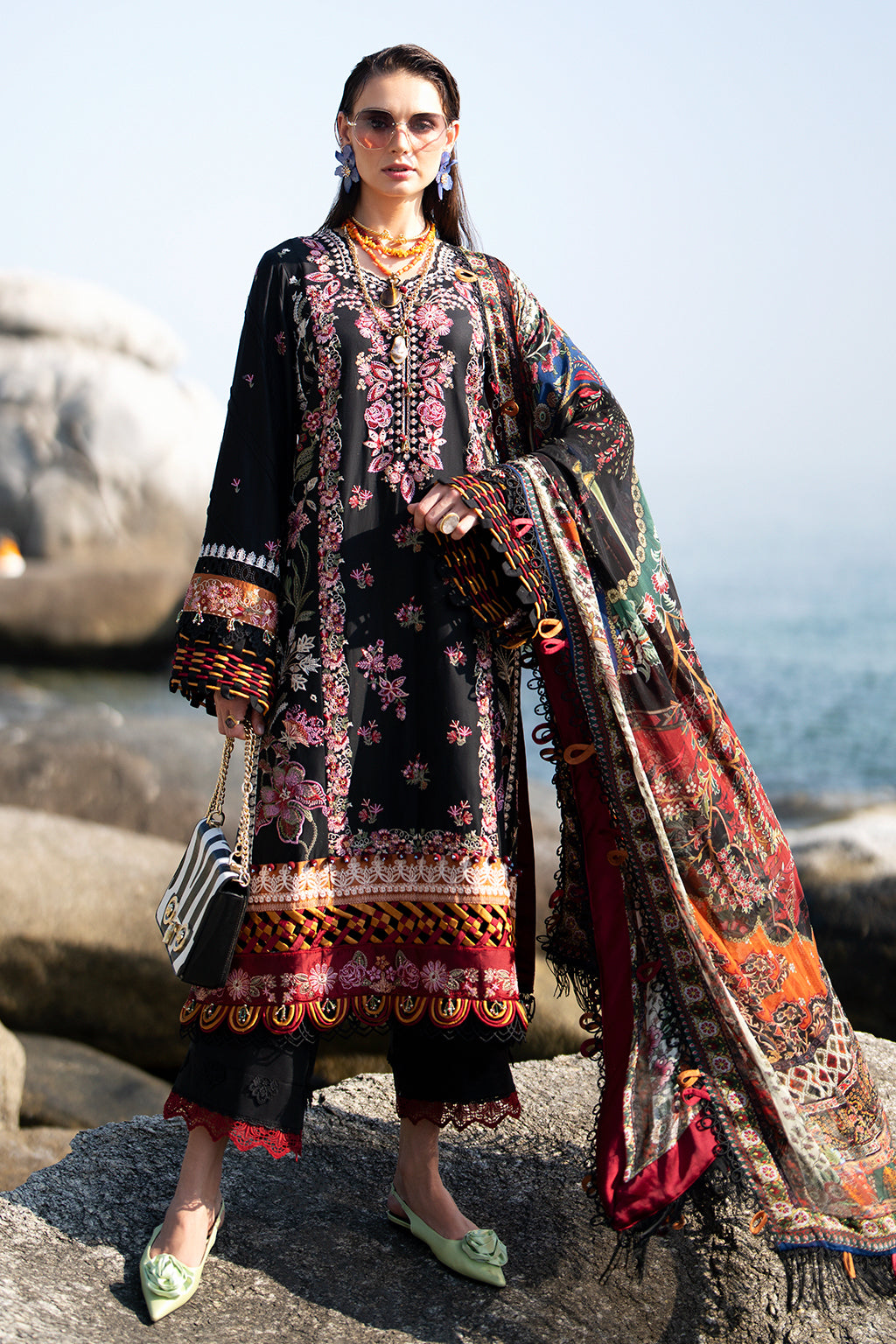 ALIF || SIGNATURE LAWN || NOIR