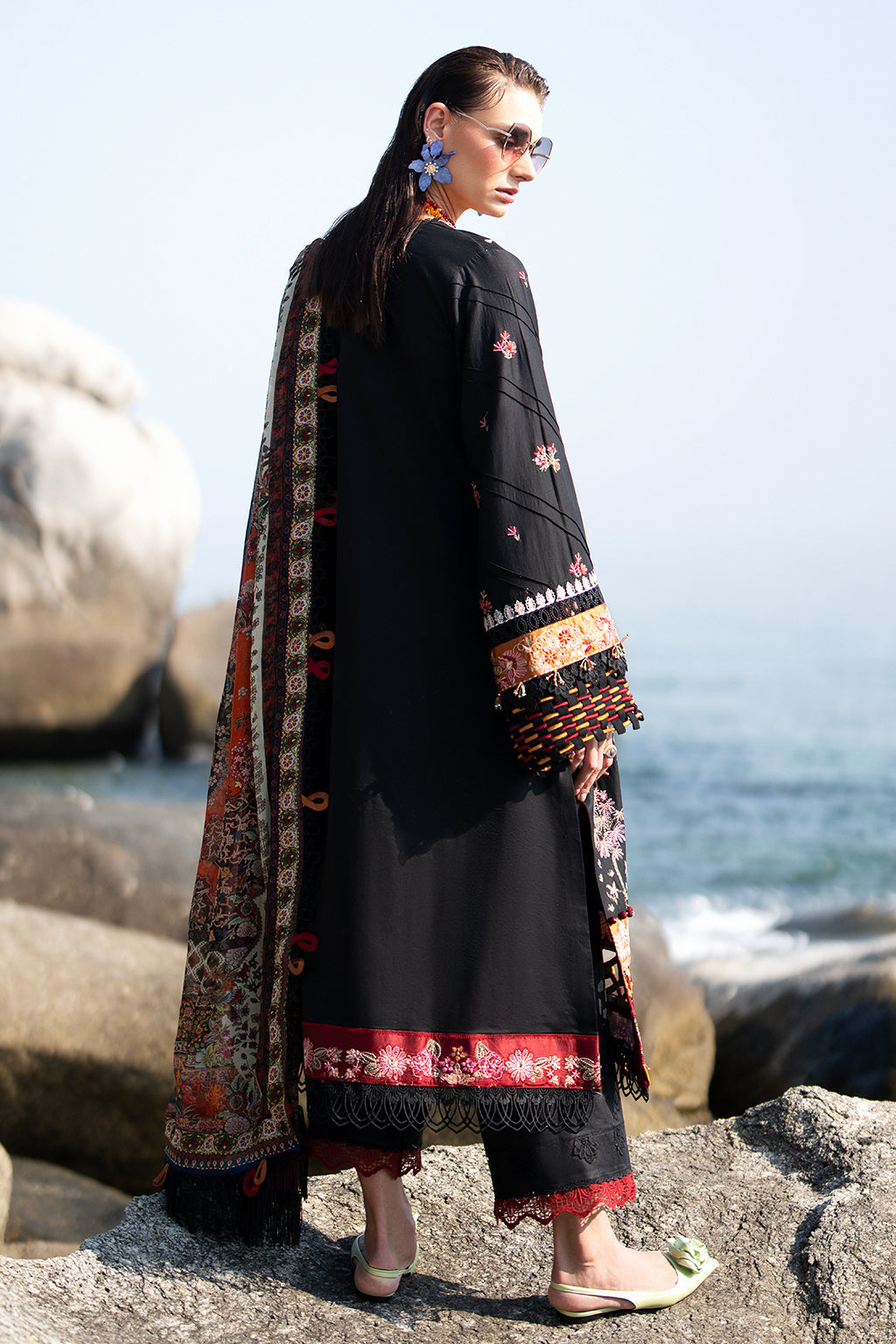 ALIF || SIGNATURE LAWN || NOIR