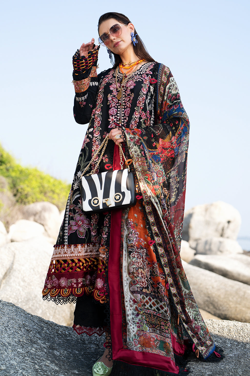 ALIF || SIGNATURE LAWN || NOIR