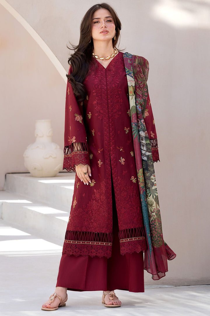 EMBROIDERED LAWN UNSTITCHED
