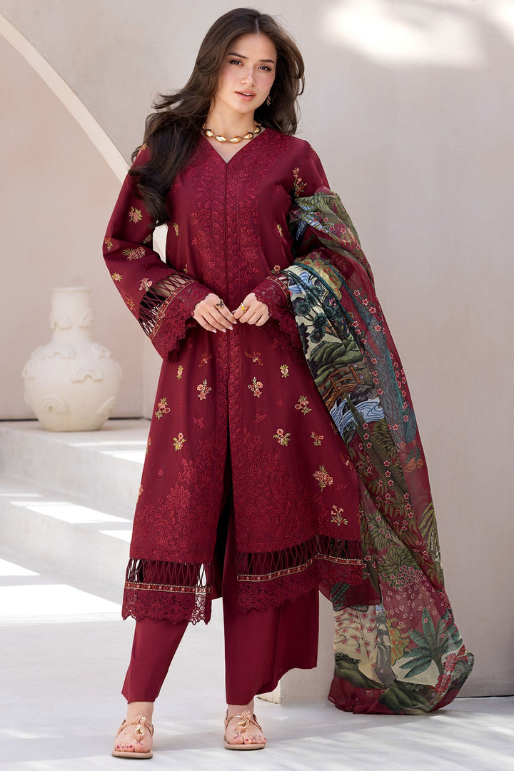 EMBROIDERED LAWN UNSTITCHED