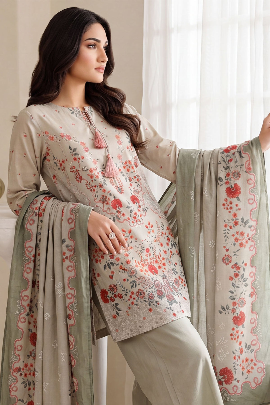 DIGITAL PRINTED LAWN UNSTITCHED