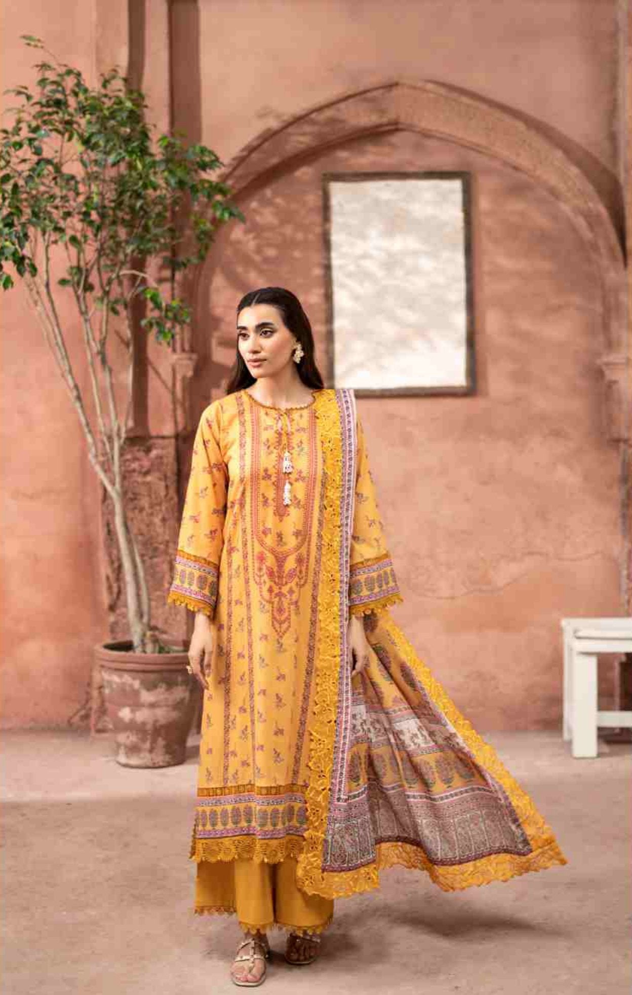 Spring Summer Unstitched Lawn