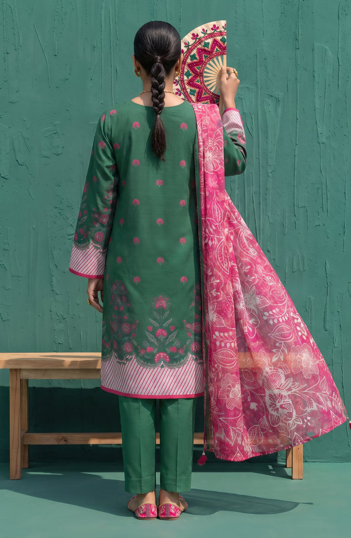 Mehar Embroidered Cotton Stitched 3 Piece Suit