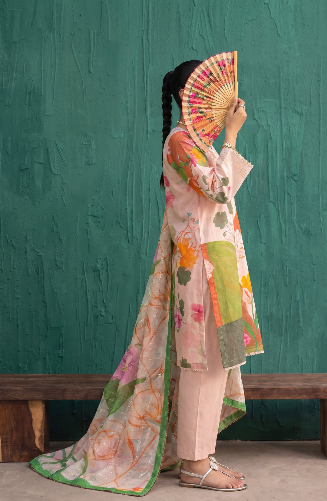 Mehar Embroidered Cotton Stitched 3 Piece Suit