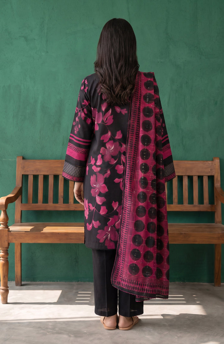 Mehar Embroidered Cotton Stitched 3 Piece Suit