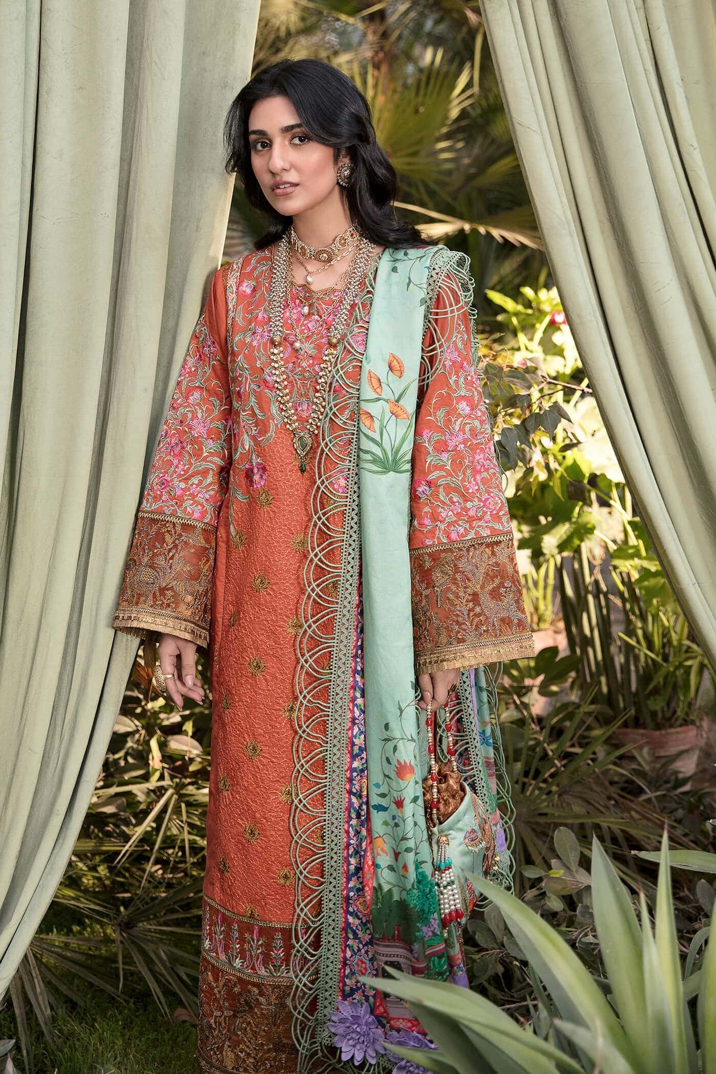 NILOFFR SHAHID LUXURY LAWN-MELODY OF LIFE