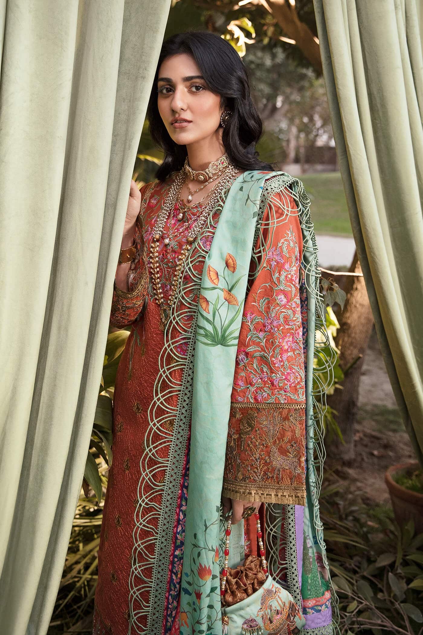 NILOFFR SHAHID LUXURY LAWN-MELODY OF LIFE