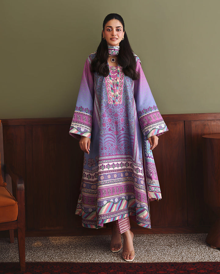 Hemline Nirvana Unstitched 3 Pc