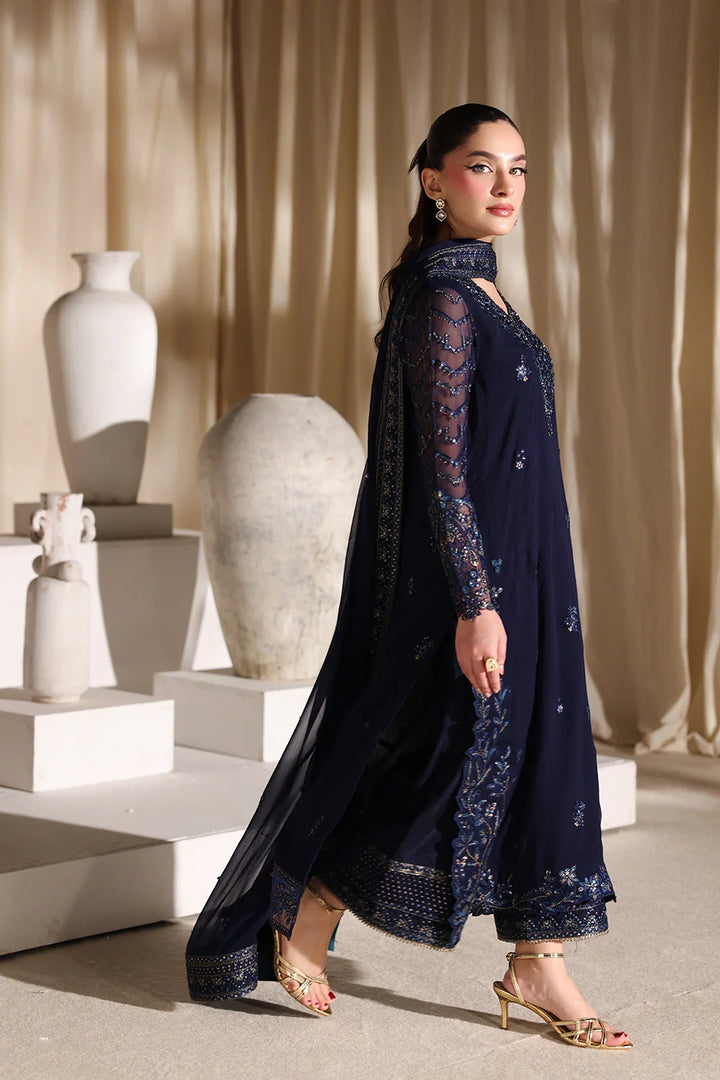 Luxe Embroidered  Lawn 3pcs