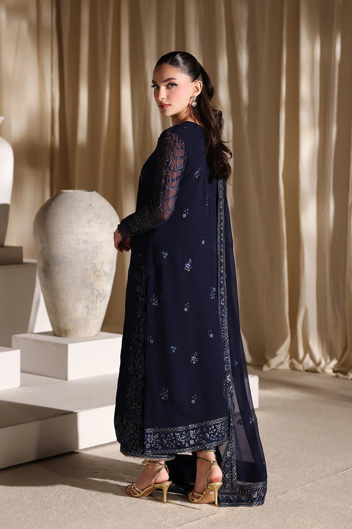 Luxe Embroidered  Lawn 3pcs