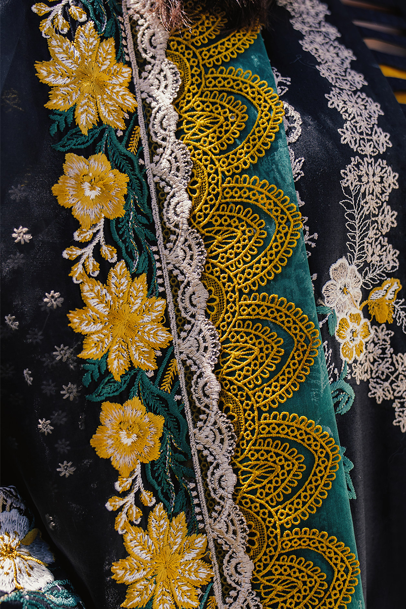 Sana Zubair Luxury Lawn - Onyx