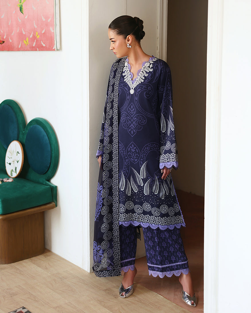 eclat garden printed lawn