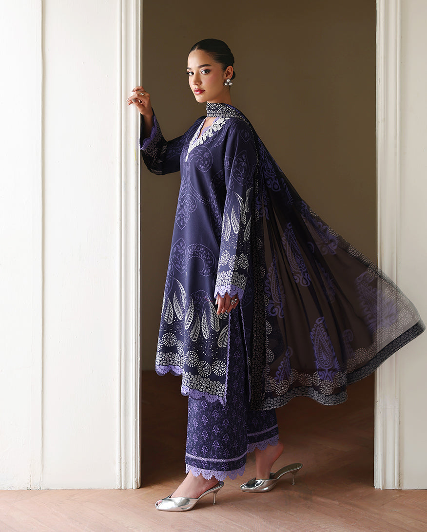 eclat garden printed lawn
