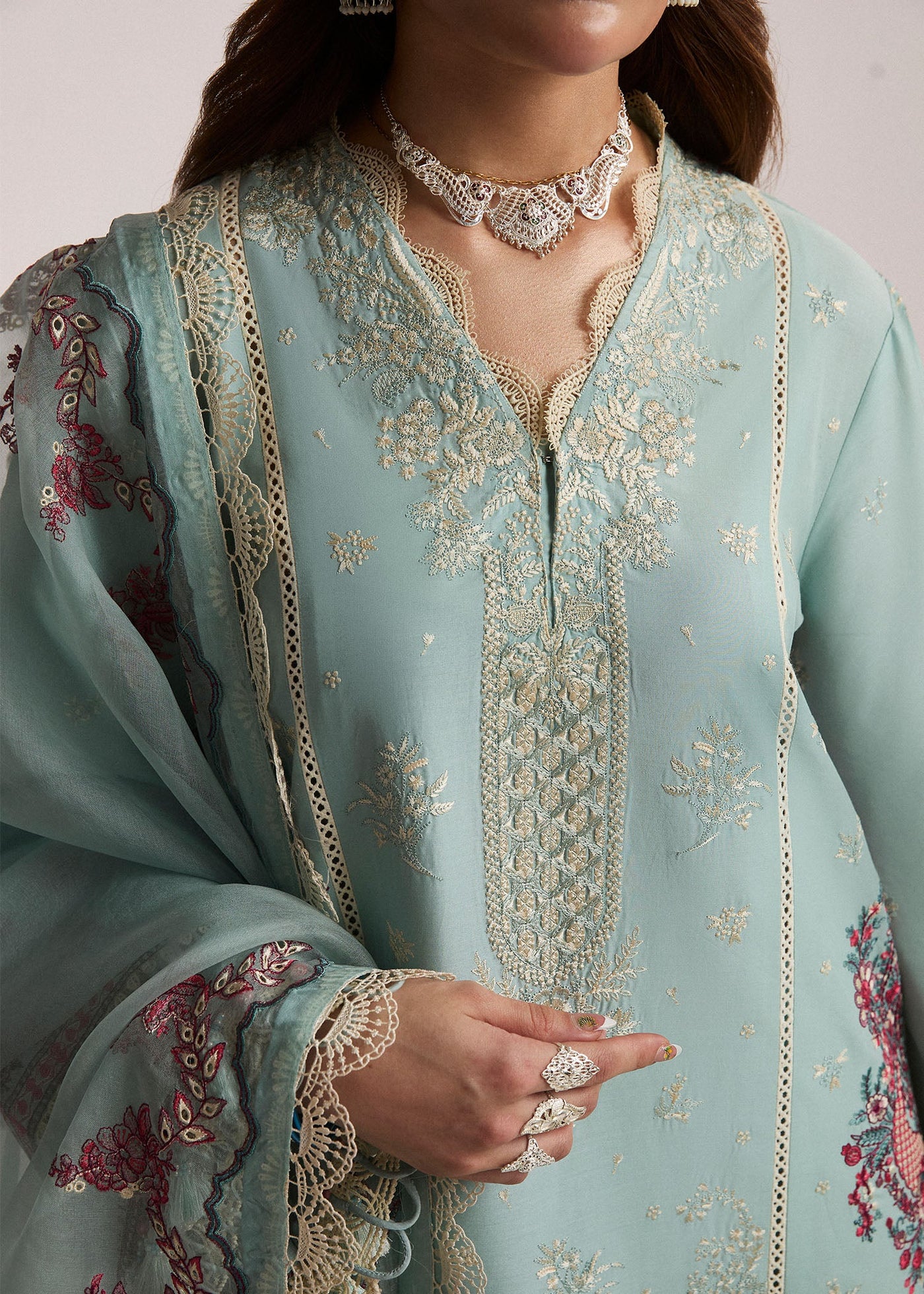 HUSSAIN REHAR LUXURY LAWN-Moraine