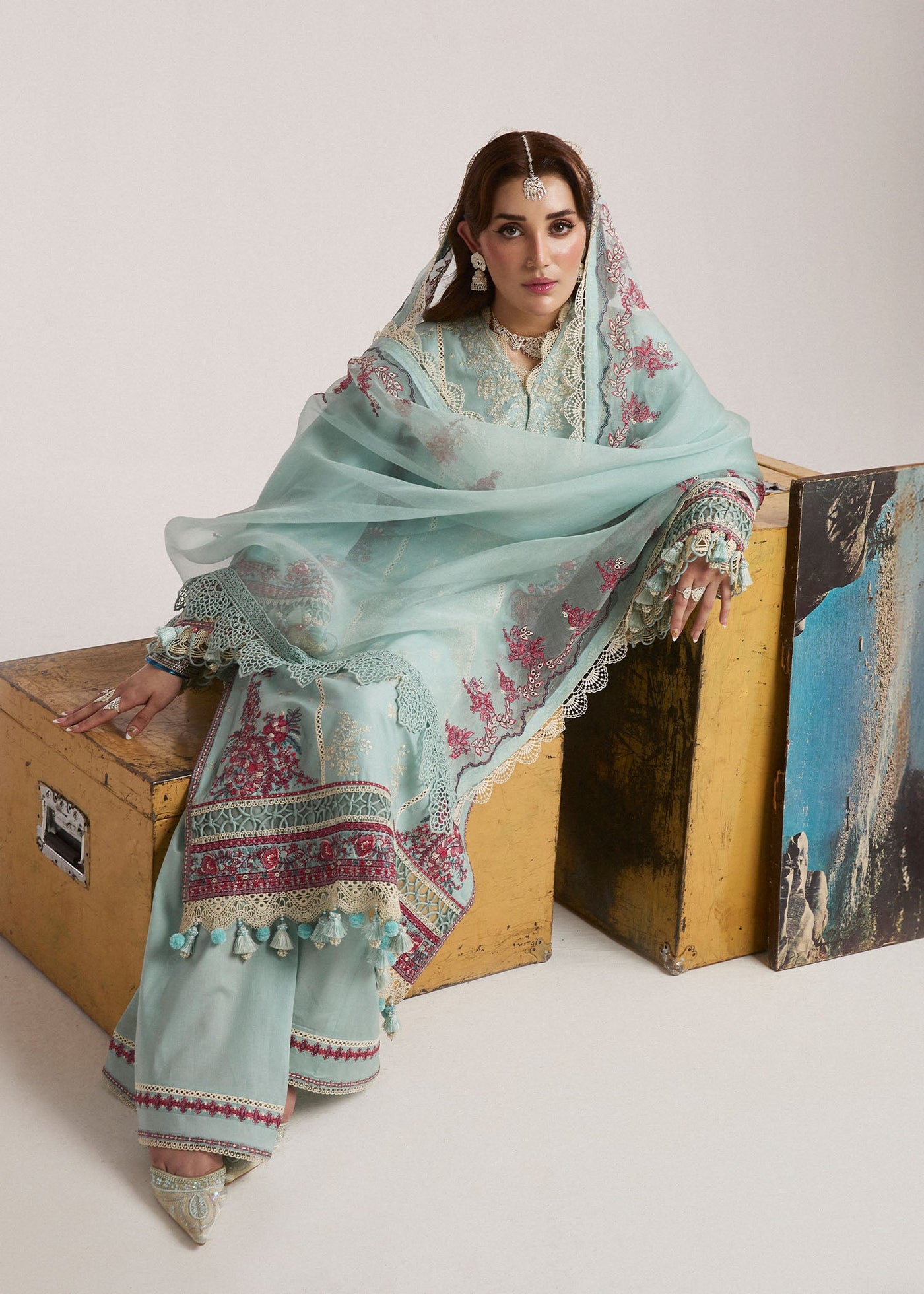 HUSSAIN REHAR LUXURY LAWN-Moraine