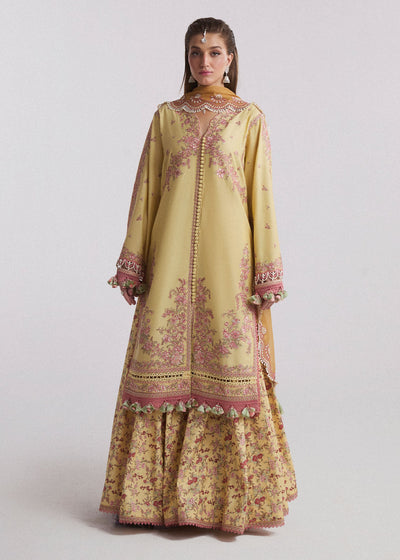 HUSSAIN REHAR LUXURY LAWN-Limone