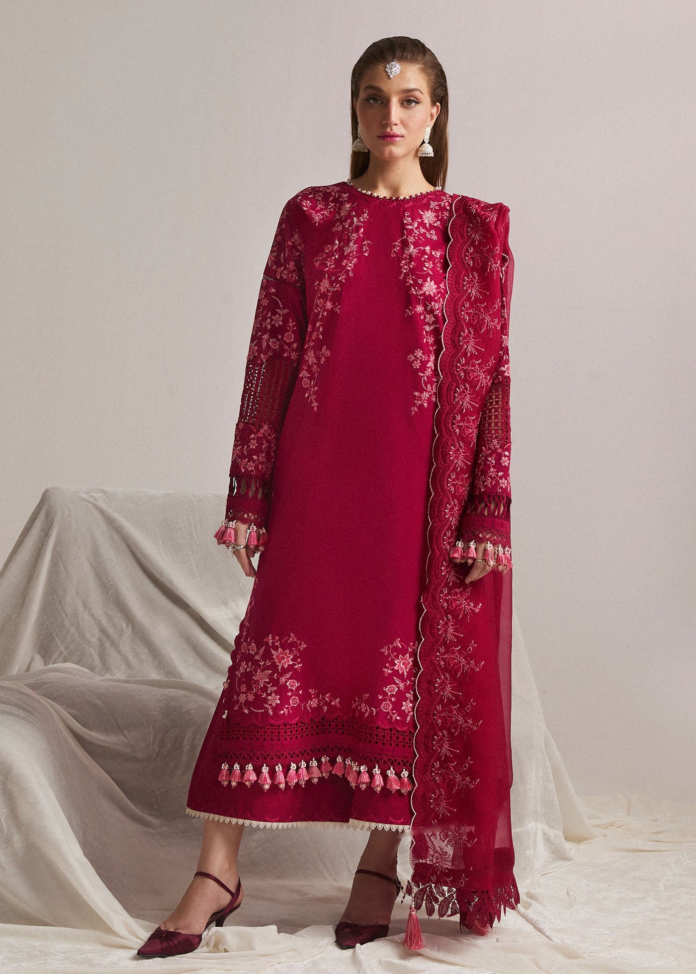 HUSSAIN REHAR LUXURY LAWN-Pelle