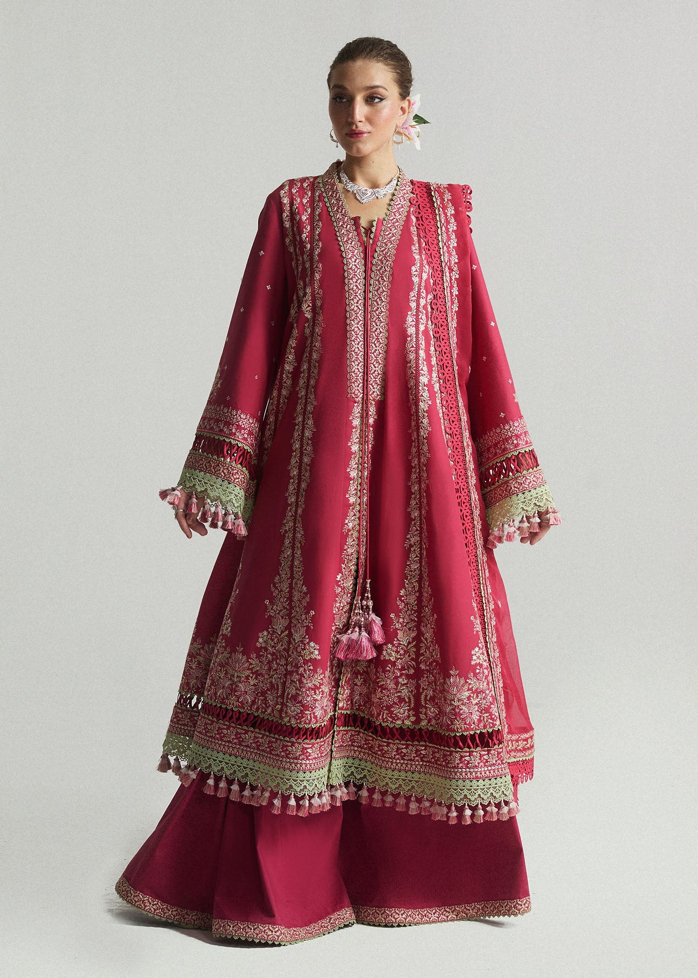 HUSSAIN REHAR LUXURY LAWN-Coralé