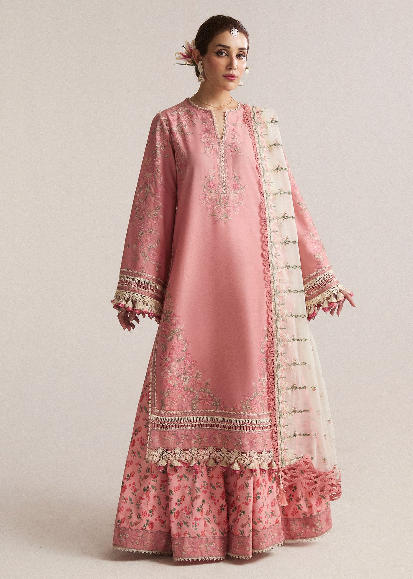 HUSSAIN REHAR LUXURY LAWN-Bella