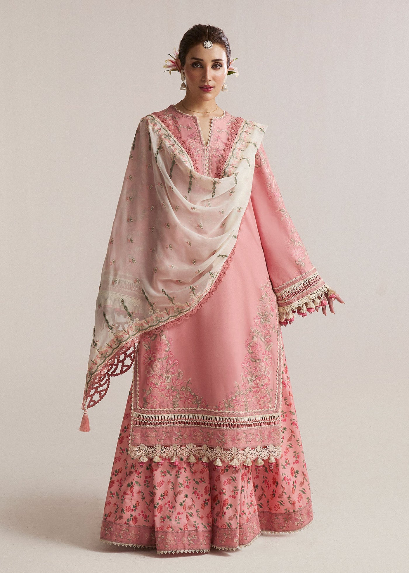 HUSSAIN REHAR LUXURY LAWN-Bella