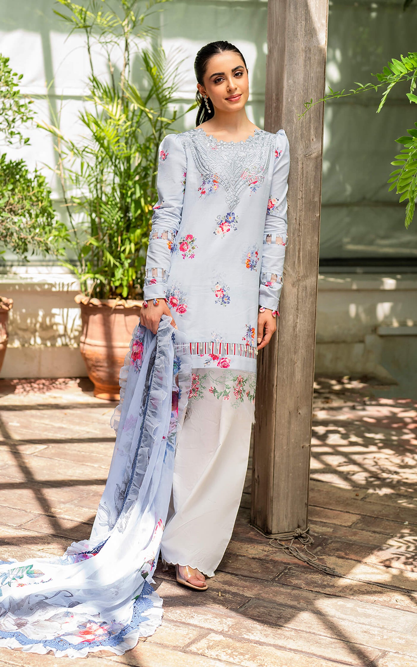 Pankh MK-03 | Unstitched Lawn