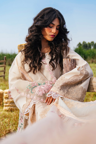 Sana Zubair Luxury Lawn - Pearl