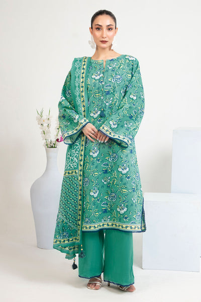 3 Piece Printed Bloom Summer Lawn Collections